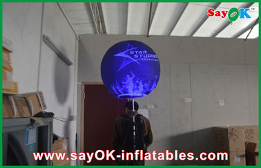 Bola inflable llevada modificada para requisitos particulares del trípode del globo de la mochila para el anuncio