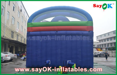 Deslizador de piscina inflable para exteriores Deslizador de piscina inflable personalizado para niños Jardín de juegos