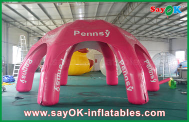 Tienda inflable gigante al aire libre del PVC Spide de la tienda de campaña del aire para la publicidad con la impresión llena