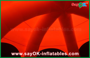 Tienda inflable promocional inflable de la araña de la bóveda del diámetro 10m del PVC de la tienda del aire para la publicidad
