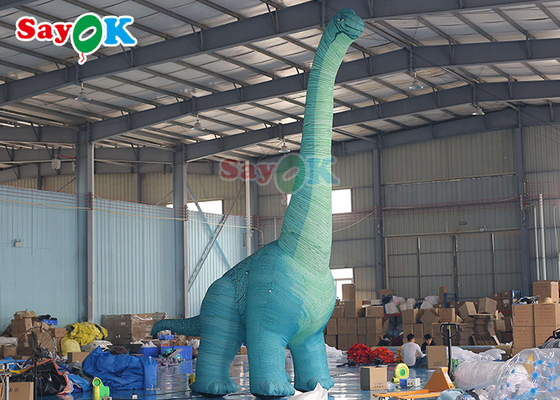 tiranosaurio inflable Rex Model de la Navidad de los 7m del dinosaurio de la decoración inflable de la yarda