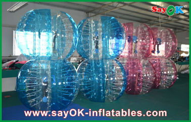 Burbuja de parachoques del fútbol de la bola de los juguetes inflables inflables al aire libre de los juegos, bola humana inflable del hámster