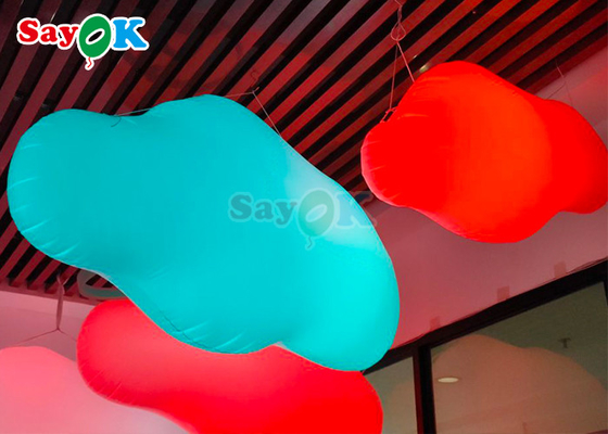 Balón de nubes inflables de PVC colorido para la decoración de la fiesta de bodas