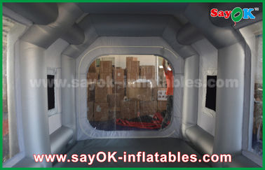Tienda inflable móvil del aire de la tienda inflable del coche/cabina de espray inflable con el filtro para la cubierta del coche