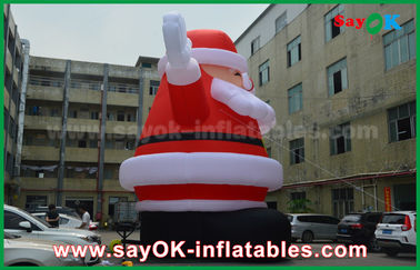 Papá Noel inflable al aire libre precioso grande para la decoración de la Navidad