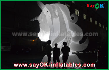 Animales inflables Unicornio Publicidad al aire libre Ratón inflables negro Personajes de dibujos animados inflables