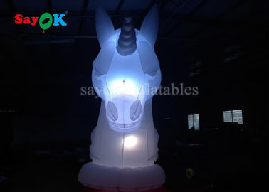 unicornio inflable de 210D LED