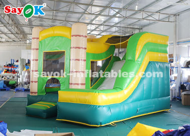 Deslizador inflables para niños 4 * 3.5 * 3.5m PVC Tarpauline Deslizador inflables con soplador para entretenimiento