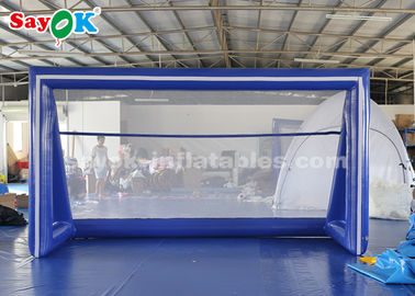 Puerta que tira al aire libre del fútbol de la meta de los deportes de los juegos de la lona inflable durable inflable del PVC