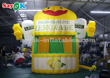 Cabina inflable de la limonada de la tienda del aire de la tienda al aire libre inflable del soporte con el ventilador para la promoción