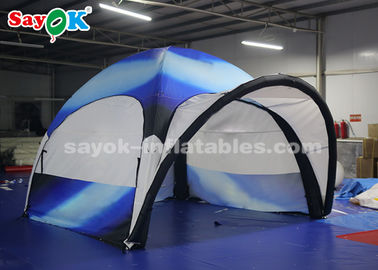 El acampar al aire libre de la tienda al aire libre inflable cuatro a prueba de humedad resistentes ULTRAVIOLETA de la tienda inflable del aire de las piernas