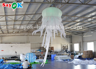 medusas inflables de la ejecución del 1.5*2.5m con la luz del LED para la decoración del club nocturno