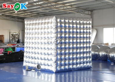 Cabina llevada inflable resistente inflable de la foto de agua de la tienda del partido para la publicidad/la promoción