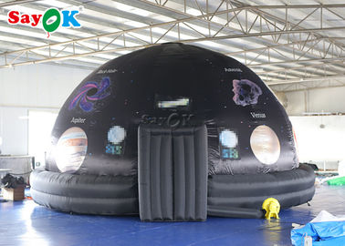 Planetario móvil inflable de Digitaces con la estera del piso del PVC para el museo de la astronomía