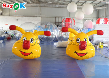 Balones de animales inflables 6m Divertida decoración de carnaval Ortiga inflable para juegos de construcción de equipo