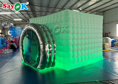La cabina del acontecimiento exhibe la cabina inflable plegable de la foto del cubo para casarse/el acontecimiento al aire libre