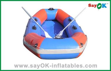 2 personas modificaron el barco inflable del juguete para requisitos particulares del agua de la lona del PVC de los barcos 1.2m m
