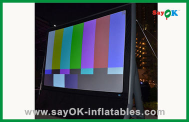 Pantalla inflable de la pantalla de cine de la pantalla de proyector portátil inflable portátil al aire libre del aire