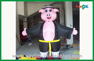 Personajes inflables Niños Casa de salto Cerdo inflables Personaje de dibujos animados Animales inflables grandes