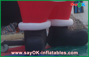 La Navidad gigante Kriss Kringle Decoration For Fun inflable de Sayok