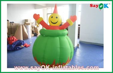 Decoración cara sonriente inflada personaje de dibujos animados / mascota animales inflables