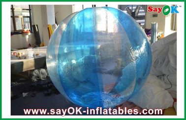 Bola de balanceo inflable de los juegos del partido de fútbol del agua inflable del PVC/de TPU/bola de Zorb transparente