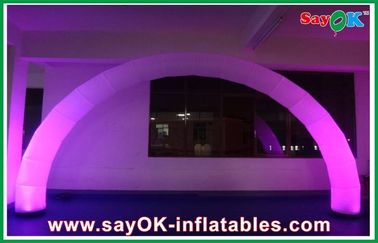 decoración de iluminación llevada inflable de 3M, arco de la entrada de la iluminación de los acontecimientos LED