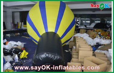 Impresión de logotipos Paracaídas inflables Tejido de Oxford para campaña publicitaria Artículos inflables