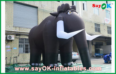 El ventilador inflable de los personajes de dibujos animados del elefante grande para Ourterdoor modificó para requisitos particulares